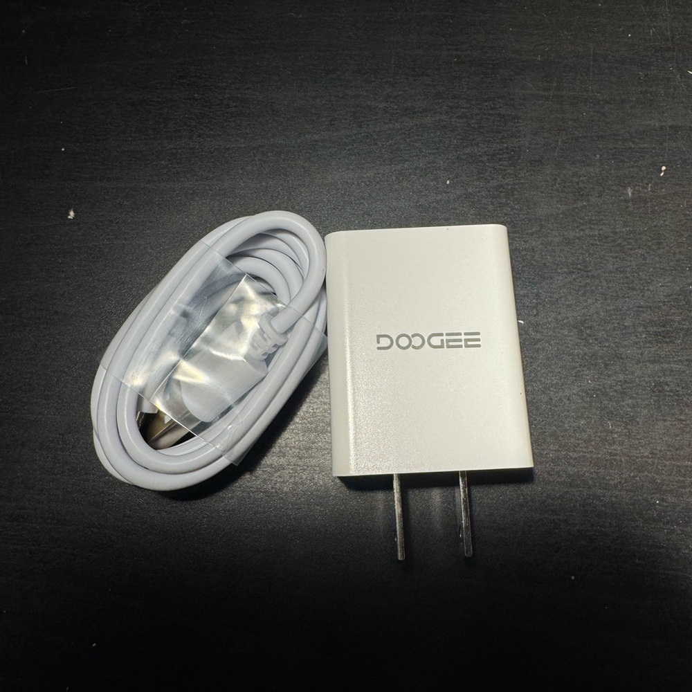 Doogee DGCDQ-BC023-02 Power Adapter and Type C USB Cable